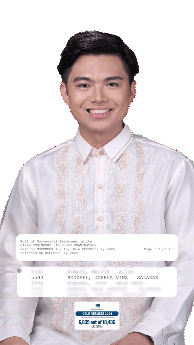 Joshua Vinz S. Rondael, NSSC Senior High School Batch 2019